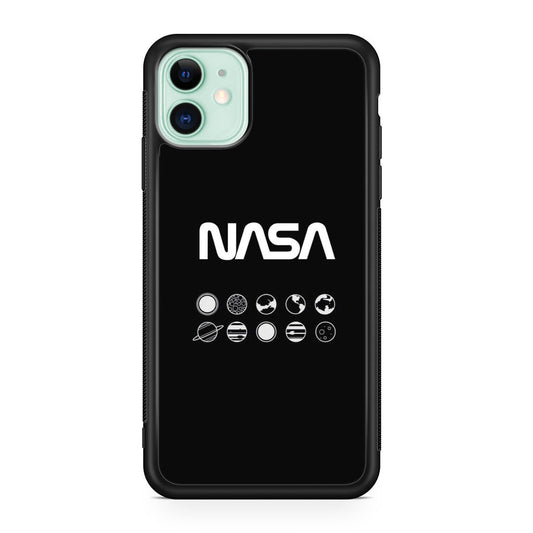 NASA Minimalist iPhone 11 Case