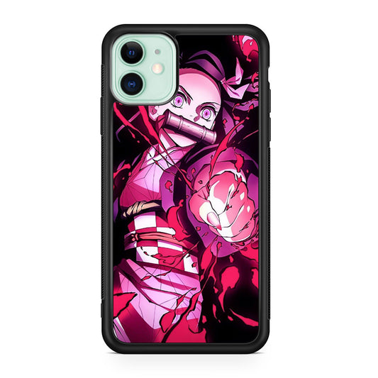 Nezuko Blood Demon Art iPhone 11 Case