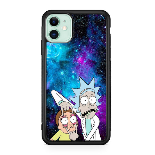 Rick And Morty Open Your Eyes iPhone 11 Case