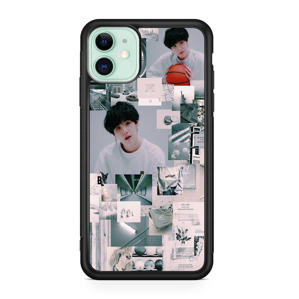 Suga College Wallpaper iPhone 11 Case