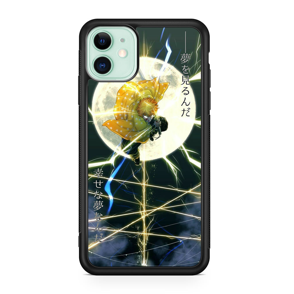 Zenitsu Demon Slayer iPhone 11 Case