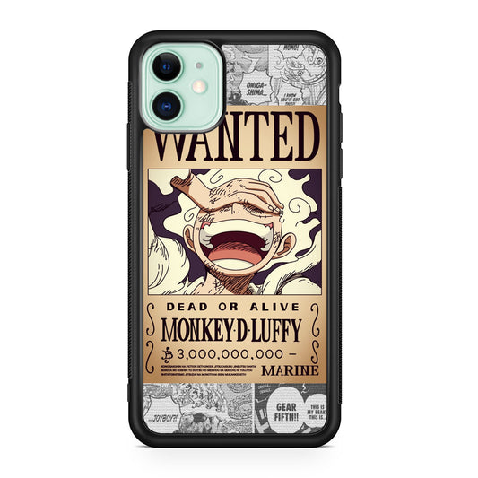 Gear 5 Wanted Poster iPhone 11 Case