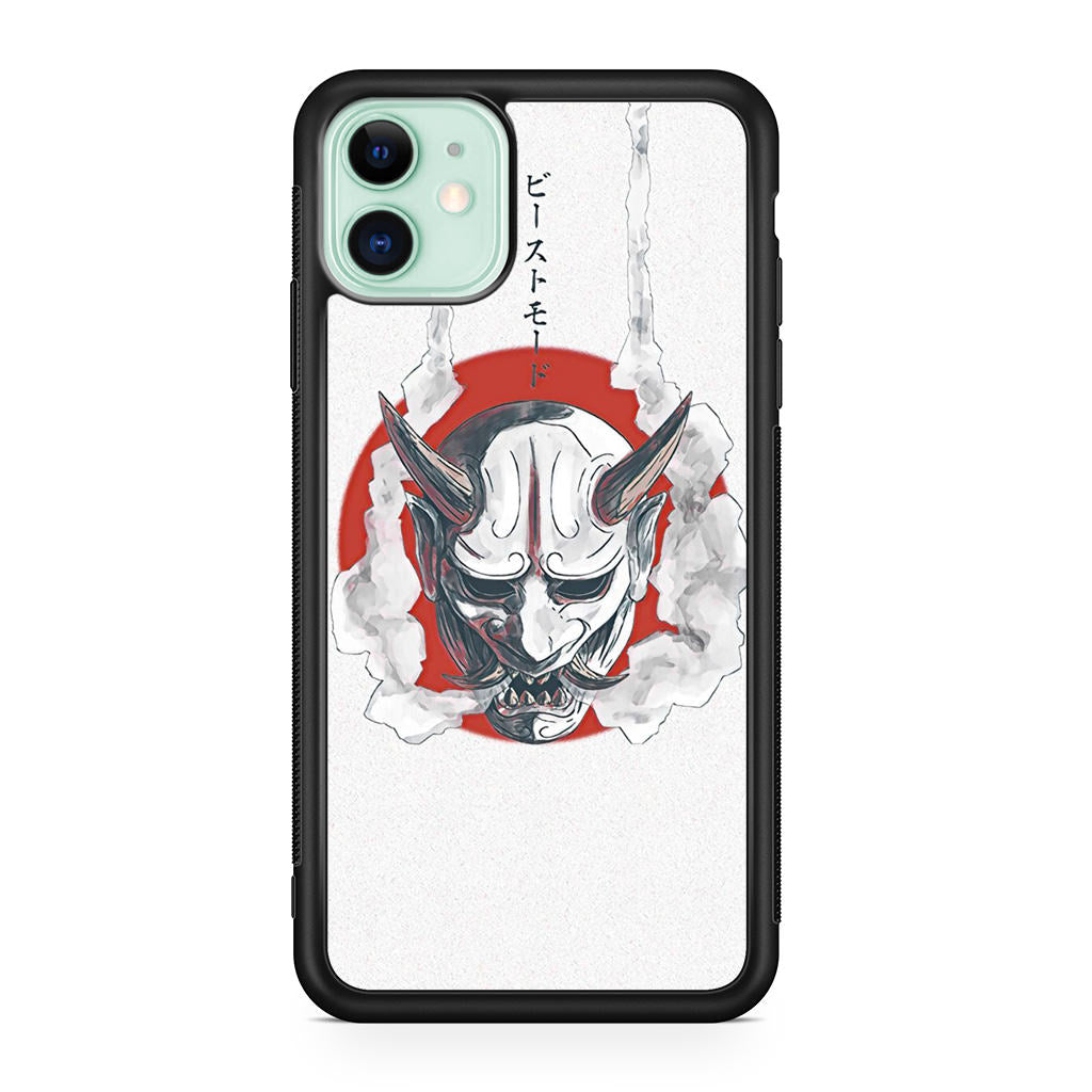 Japanese Oni Mask iPhone 11 Case