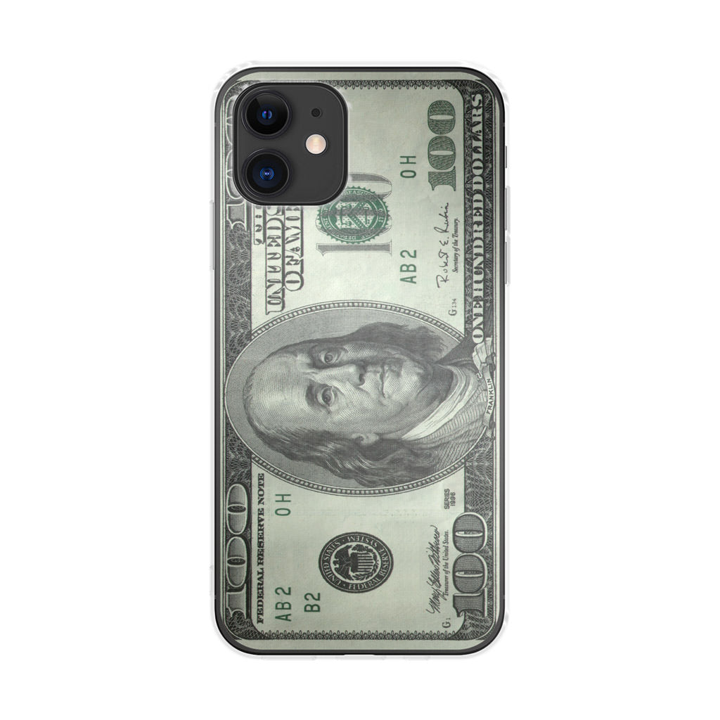 100 Dollar iPhone 12 Case