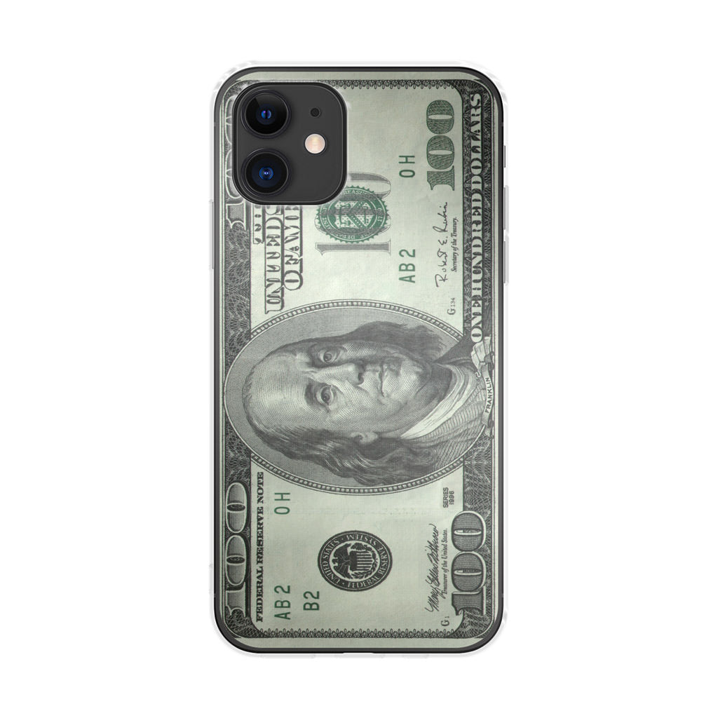 100 Dollar iPhone 12 mini Case