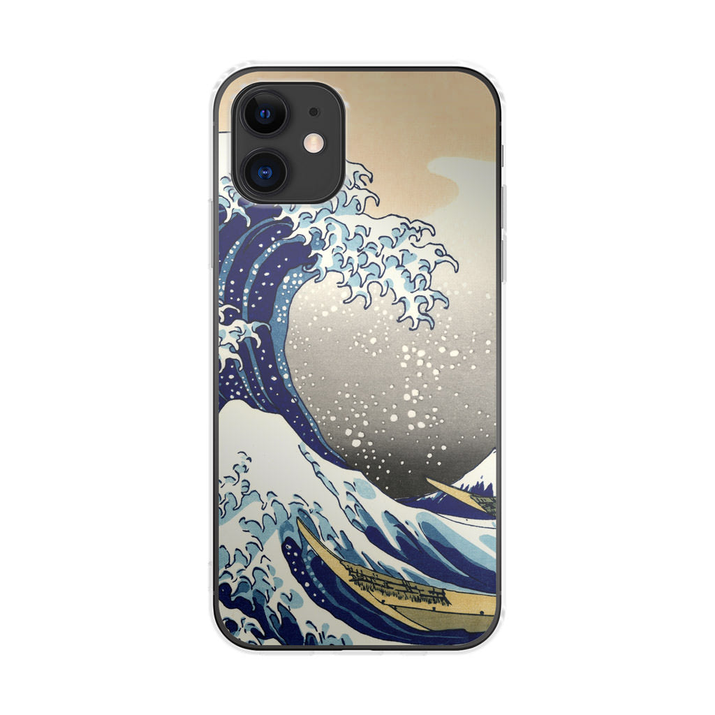 Artistic the Great Wave off Kanagawa iPhone 12 Case