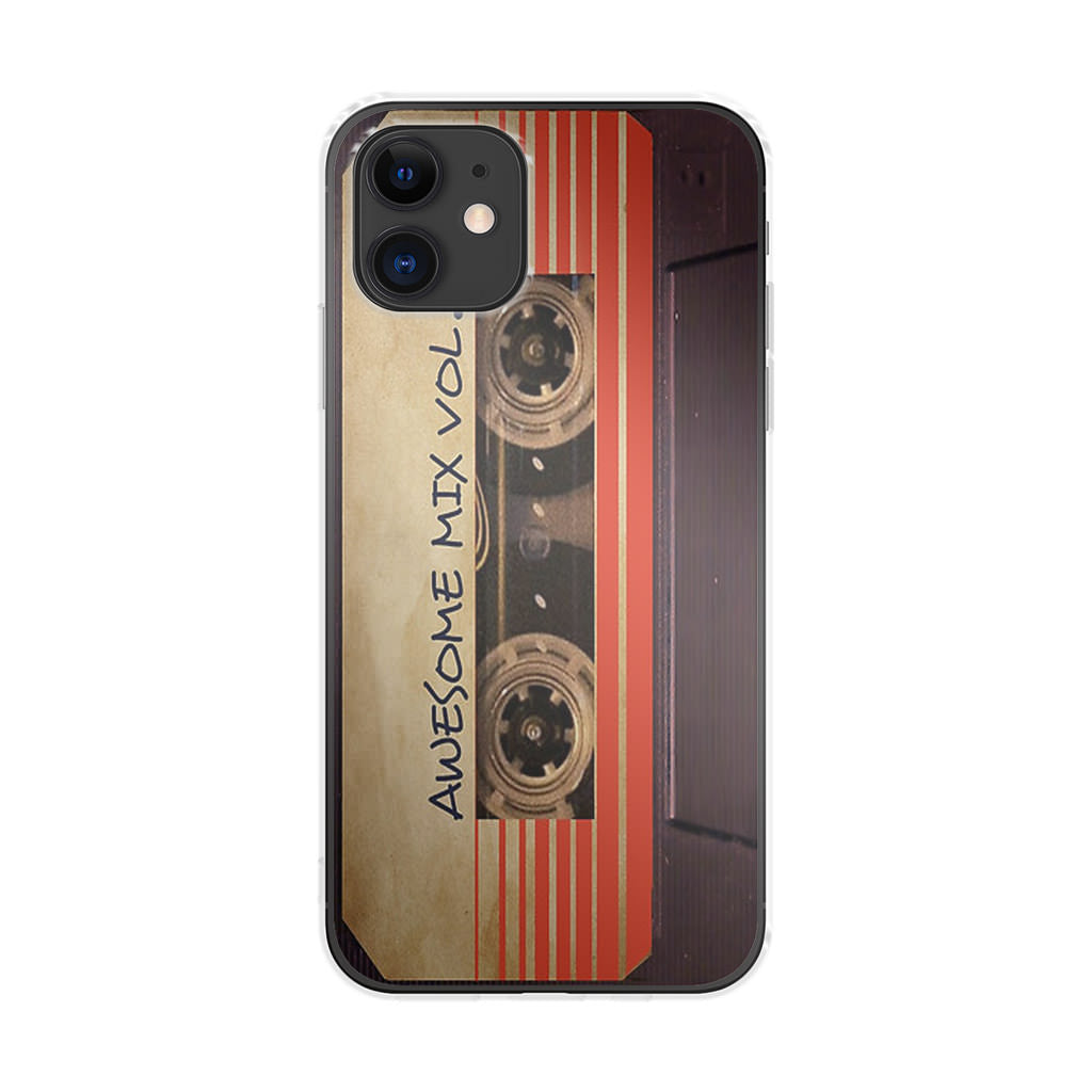 Awesome Mix Vol 1 Cassette iPhone 11 Case