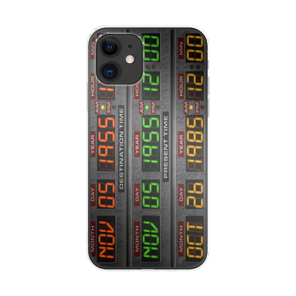 Back To The Future Time Circuits iPhone 12 Case