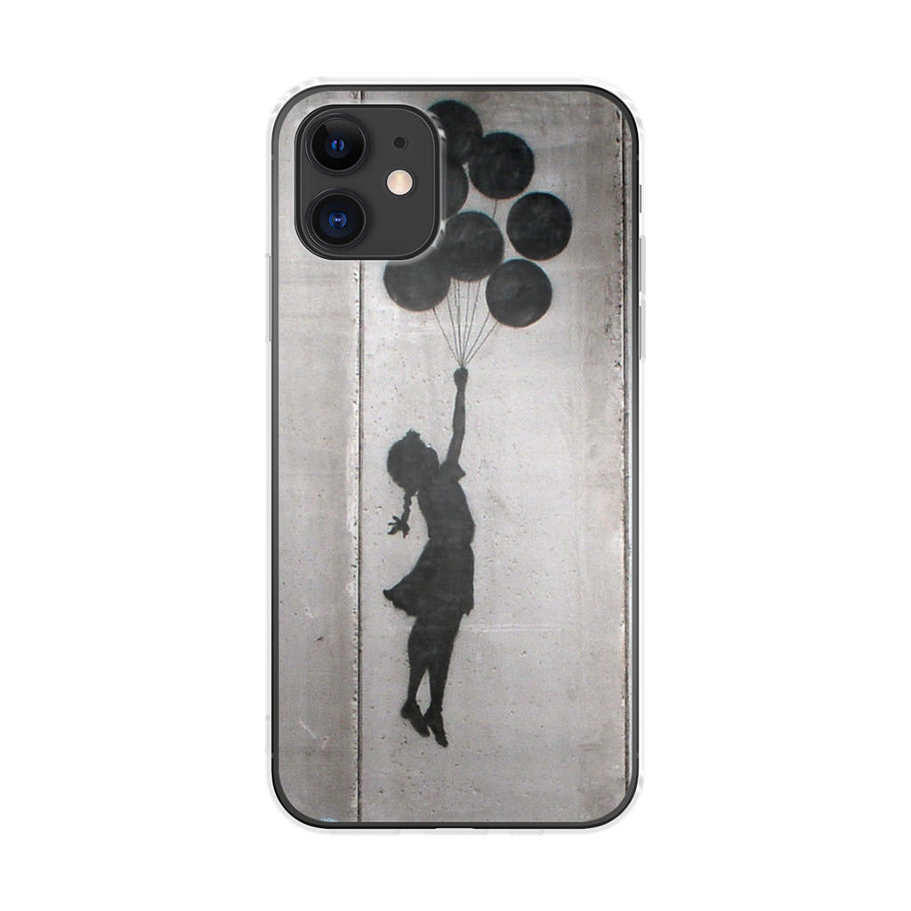 Banksy Girl With Balloons iPhone 11 Case
