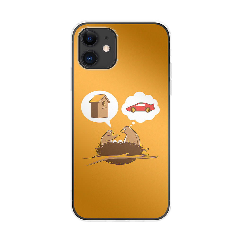 Bird Life Priorities iPhone 11 Case