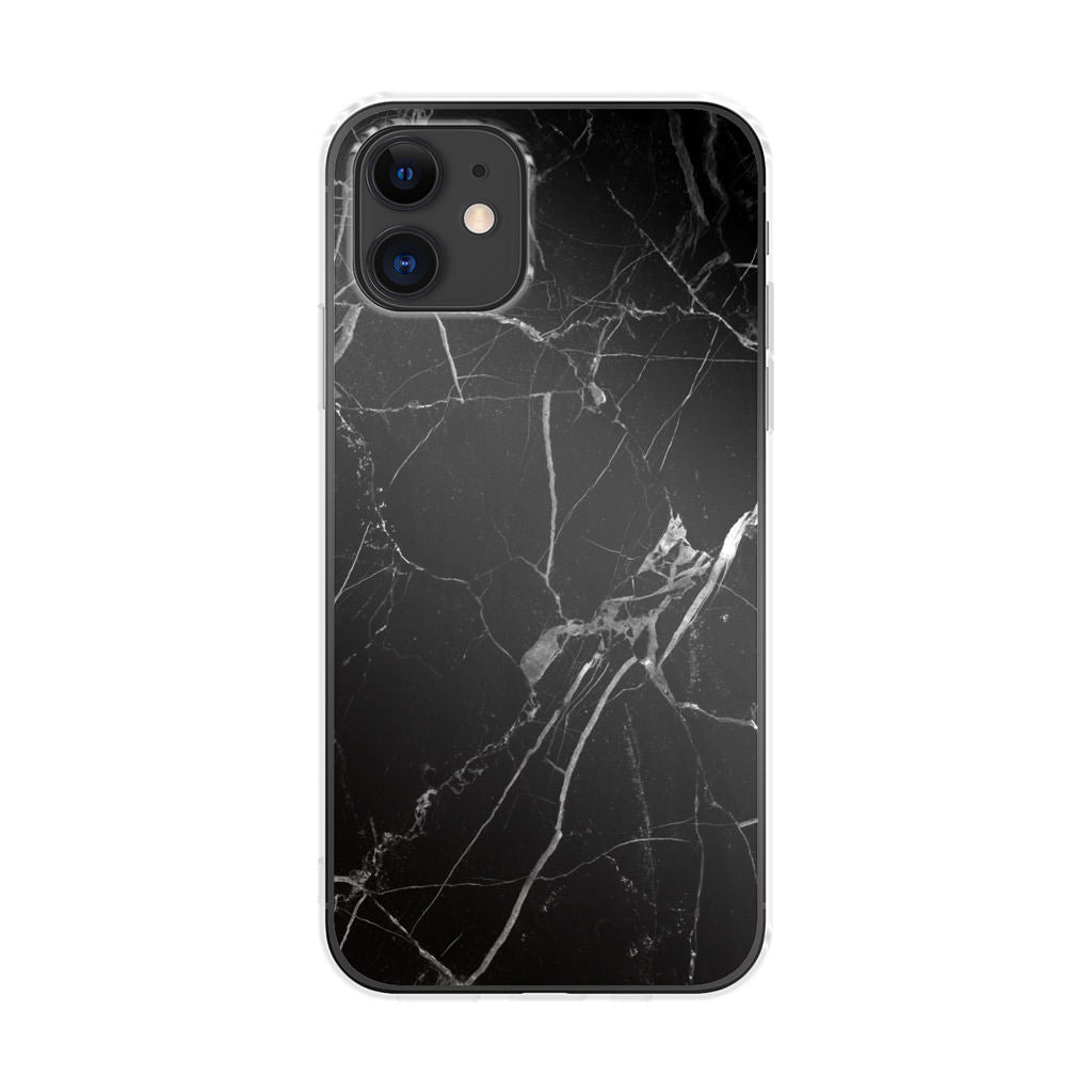 Black Marble iPhone 12 Case