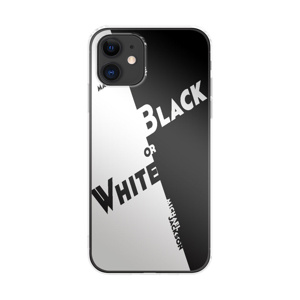 Black Or White Michael Jackson iPhone 12 Case
