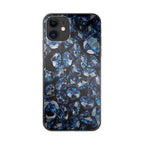 Blue Diamonds Pattern iPhone 12 Case