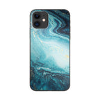 Blue Water Glitter iPhone 12 mini Case