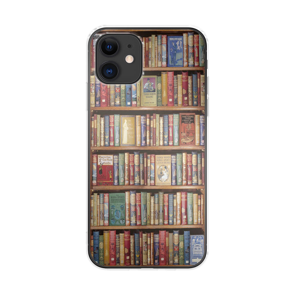 Bookshelf Library iPhone 11 Case