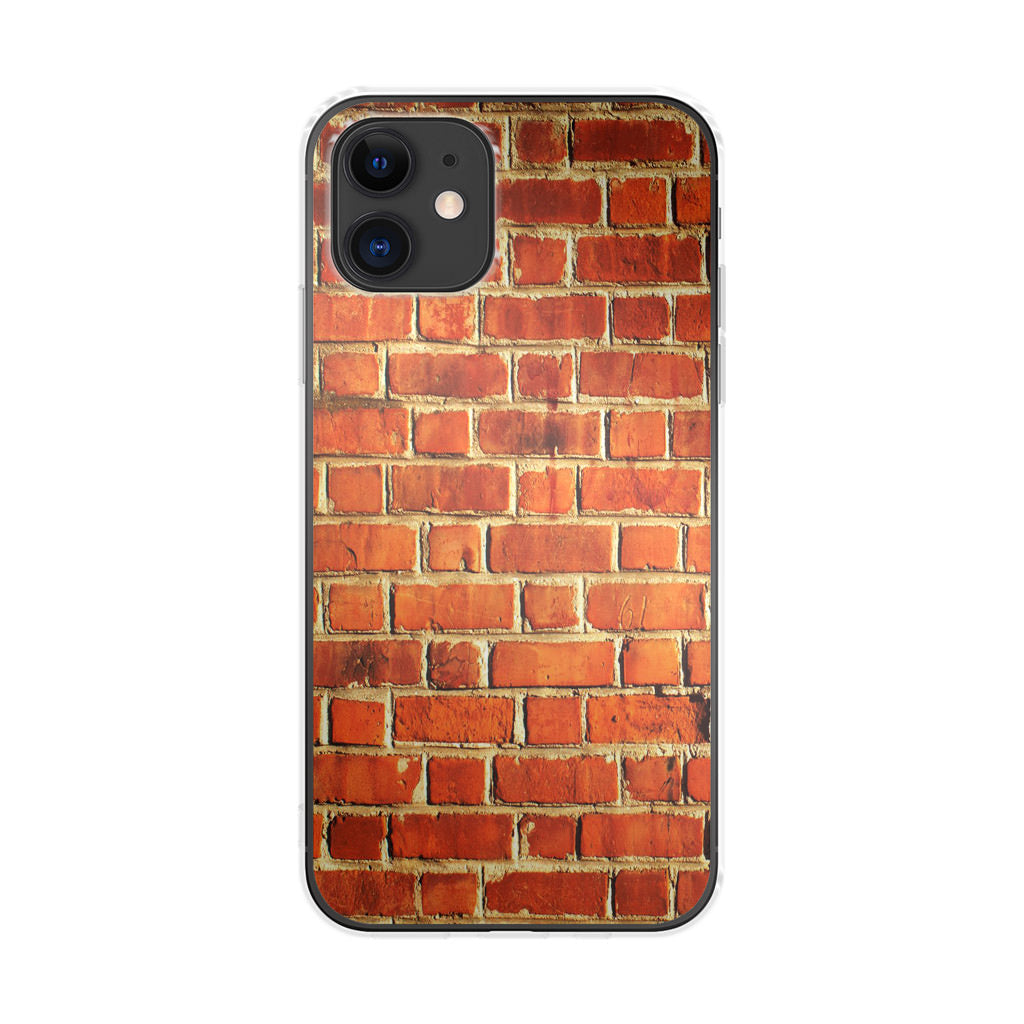 Brick Wall Pattern iPhone 12 Case