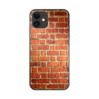 Brick Wall Pattern iPhone 12 Case