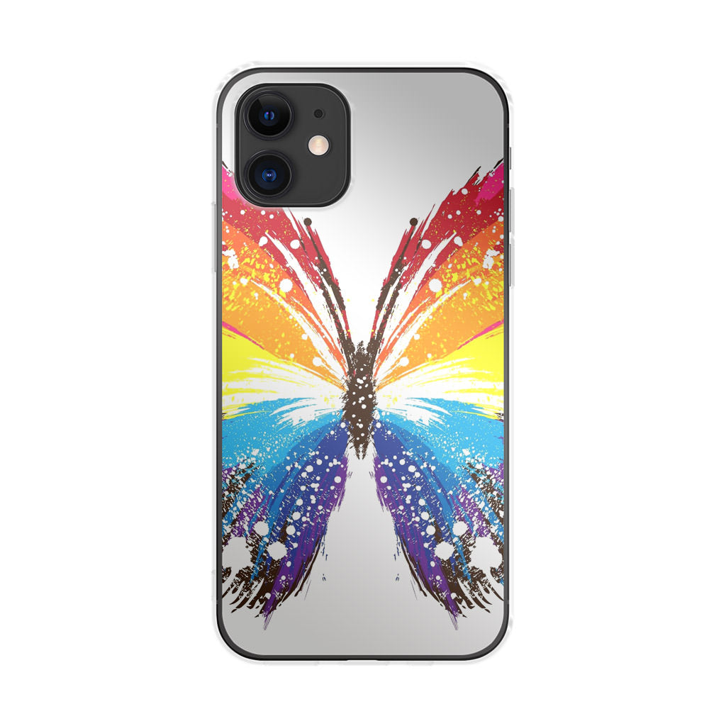 Butterfly Abstract Colorful iPhone 11 Case