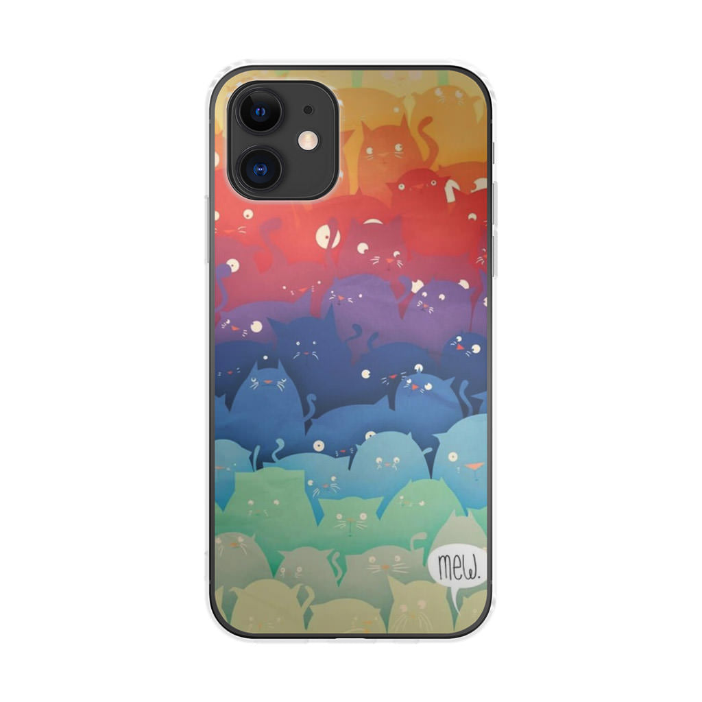 Cats Everywhere iPhone 11 Case