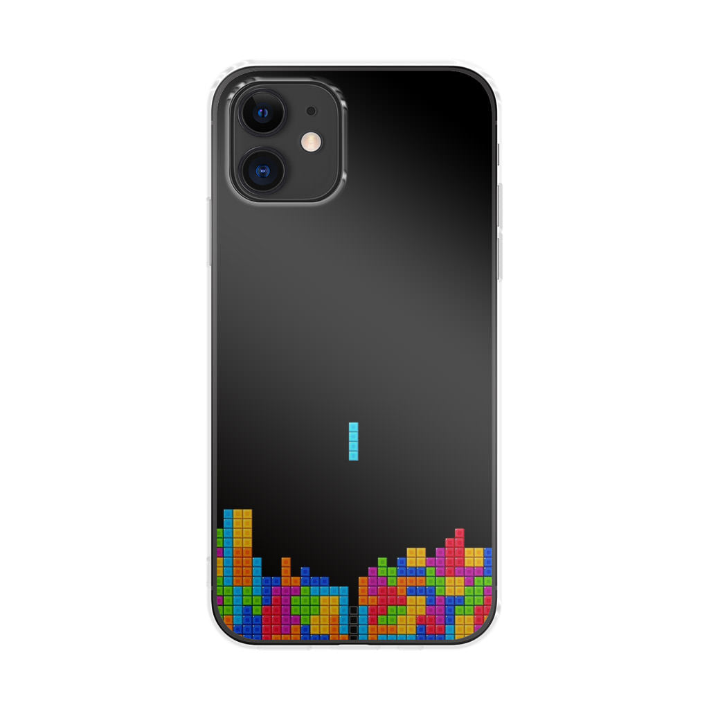 Classic Video Game Tetris iPhone 12 Case