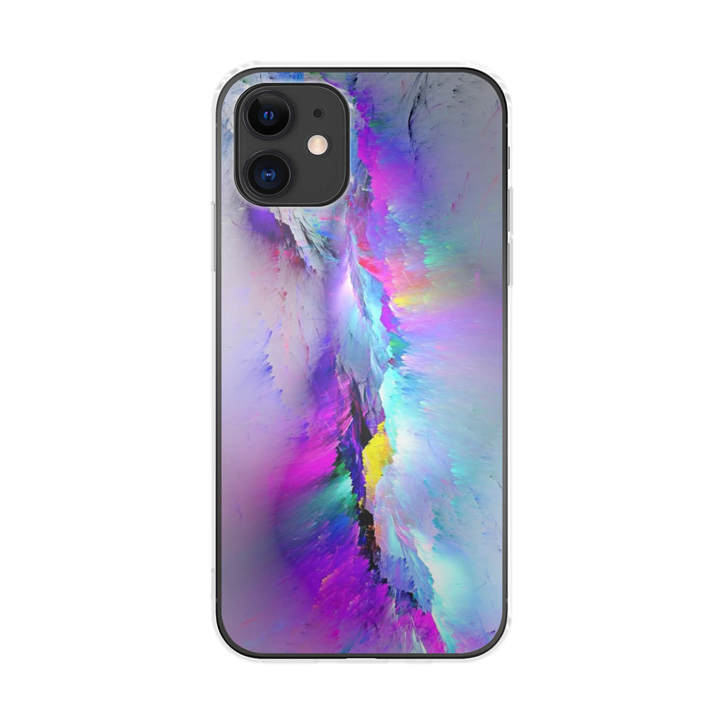 Colorful Abstract Smudges iPhone 11 Case