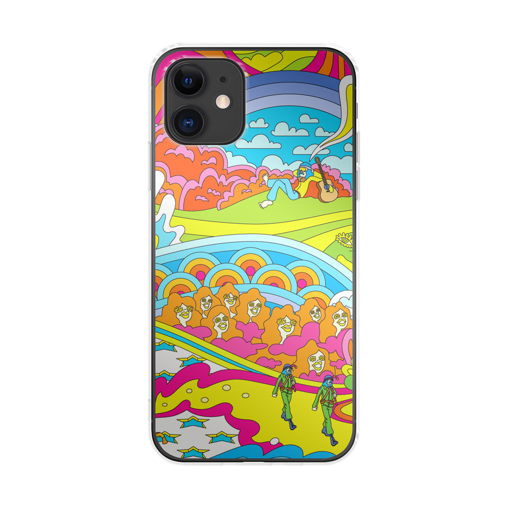 Colorful Doodle iPhone 11 Case