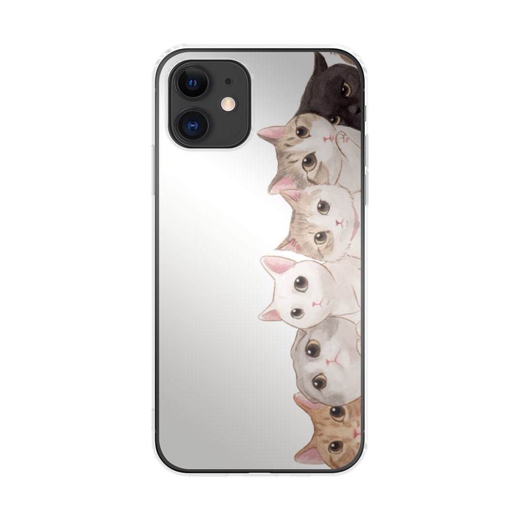 Cute Cats Vertical iPhone 11 Case