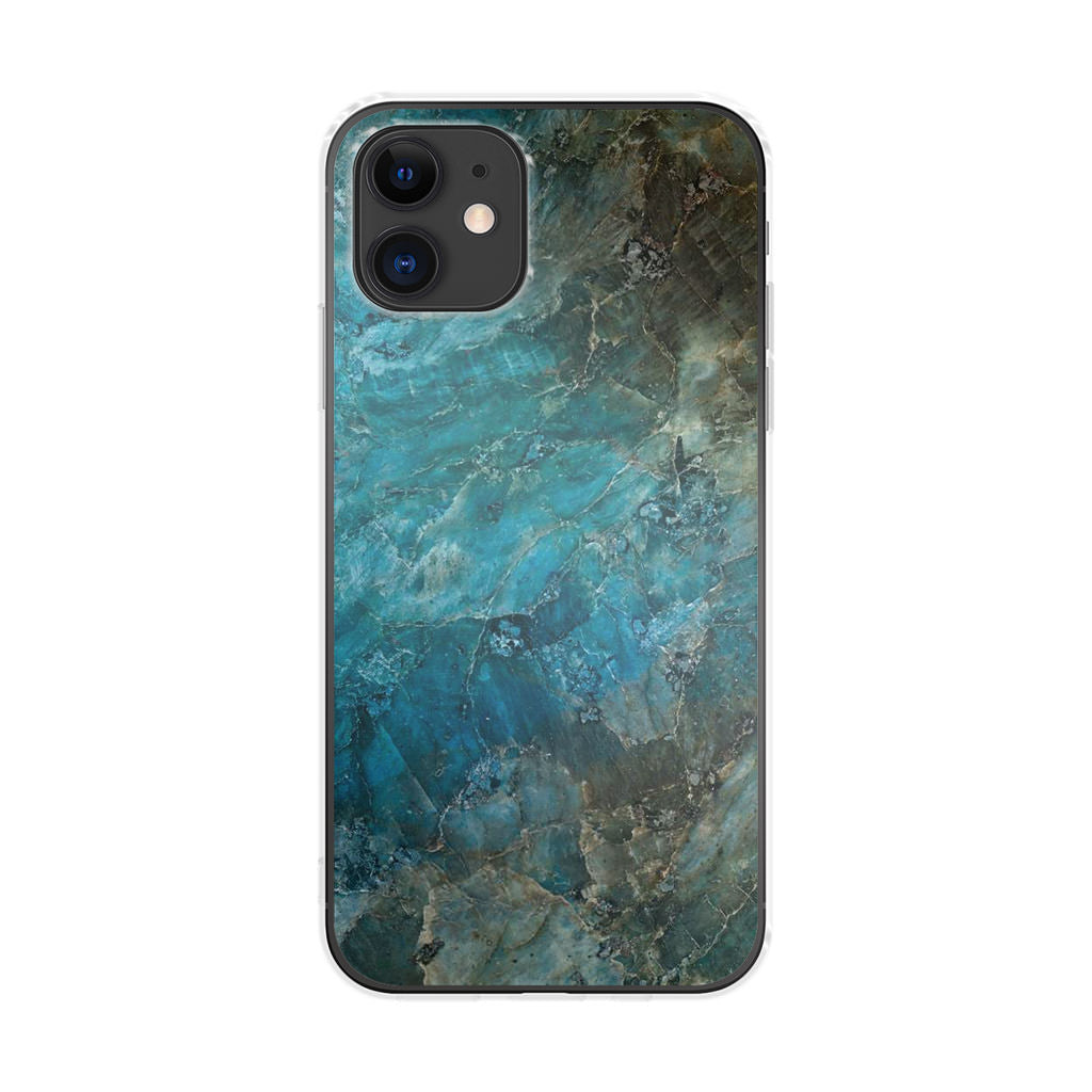 Deep Ocean Marble iPhone 12 Case