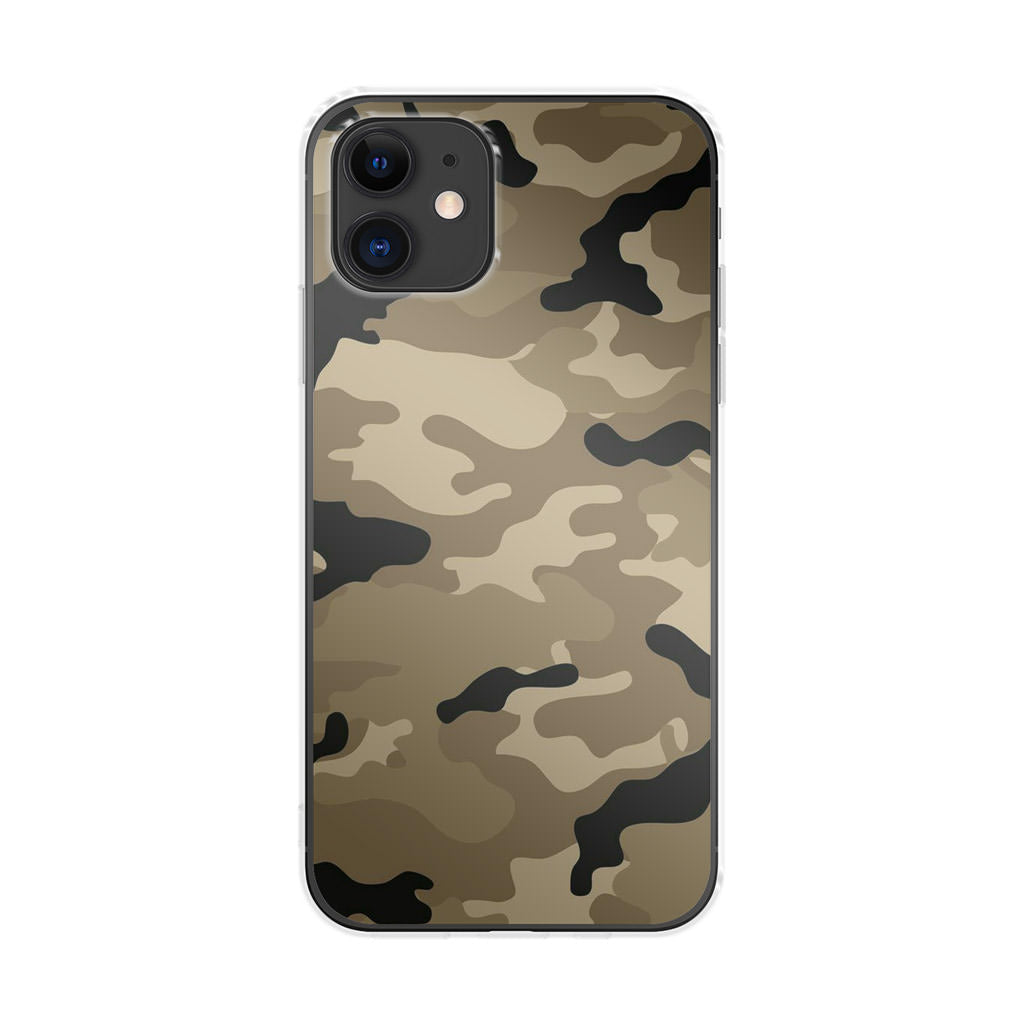 Desert Military Camo iPhone 12 mini Case