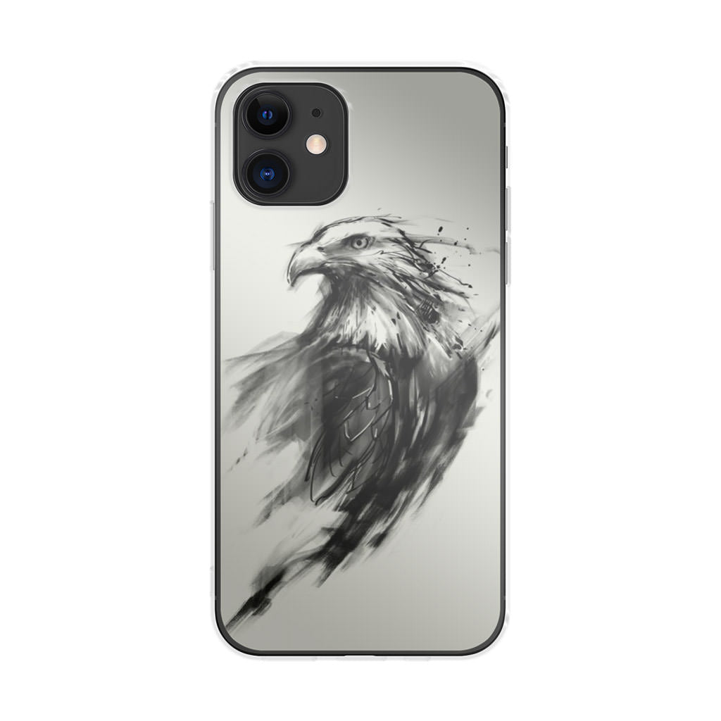 Eagle Art Black Ink iPhone 11 Case