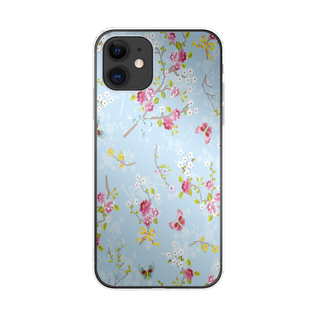 Floral Summer Wind iPhone 12 Case