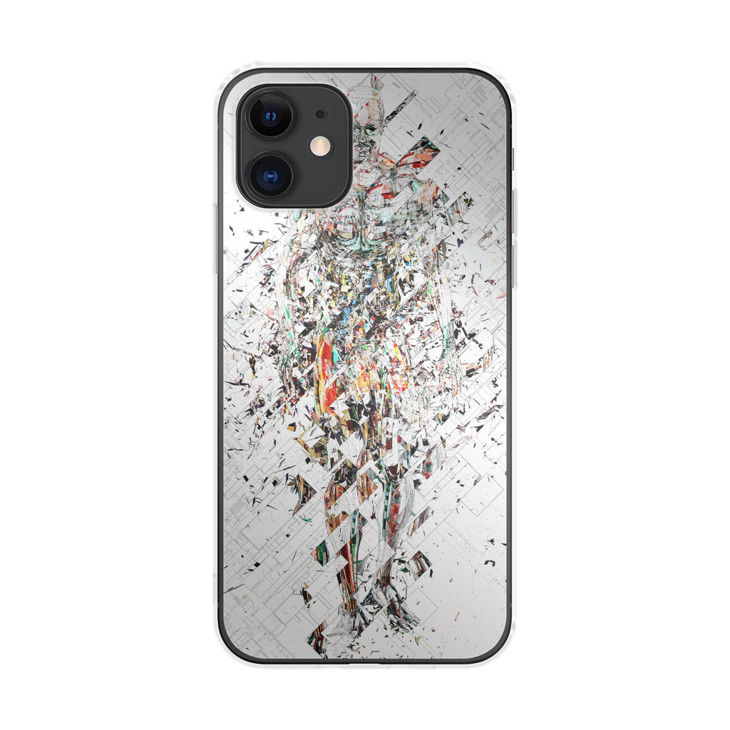 Fragmantacia Art Human Abstract iPhone 12 mini Case