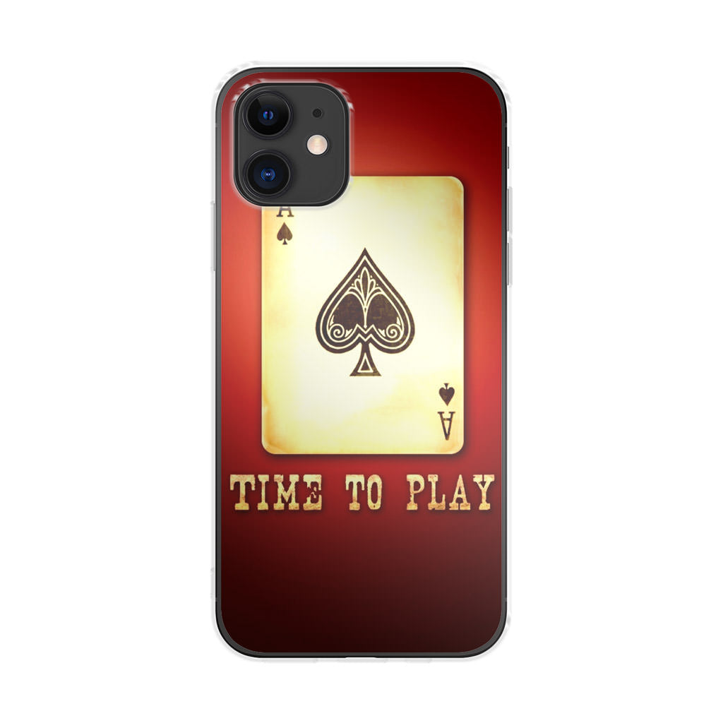 Game Card Time To Play iPhone 11 Case