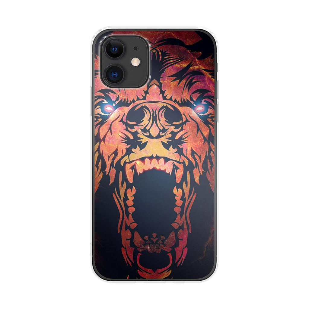 Grizzly Bear Art iPhone 11 Case