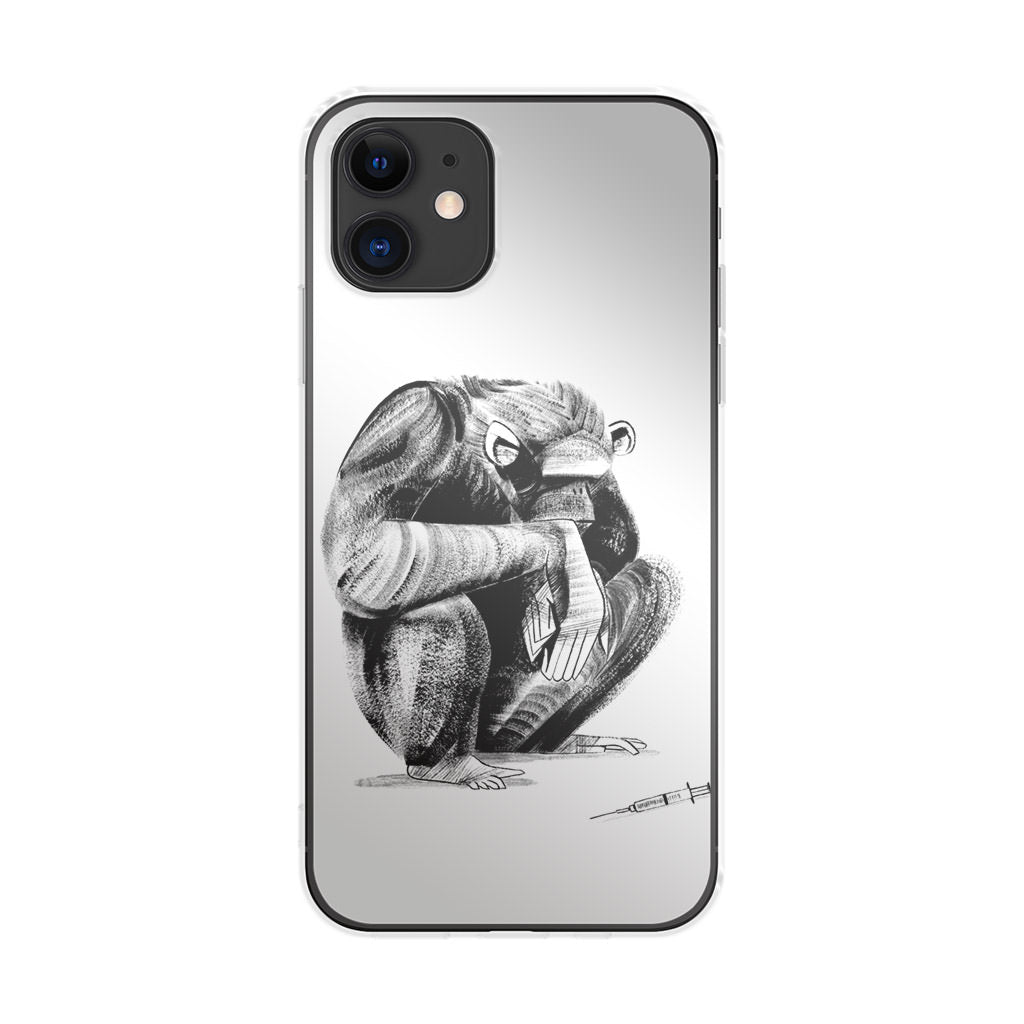 Guinea Chimp iPhone 12 mini Case