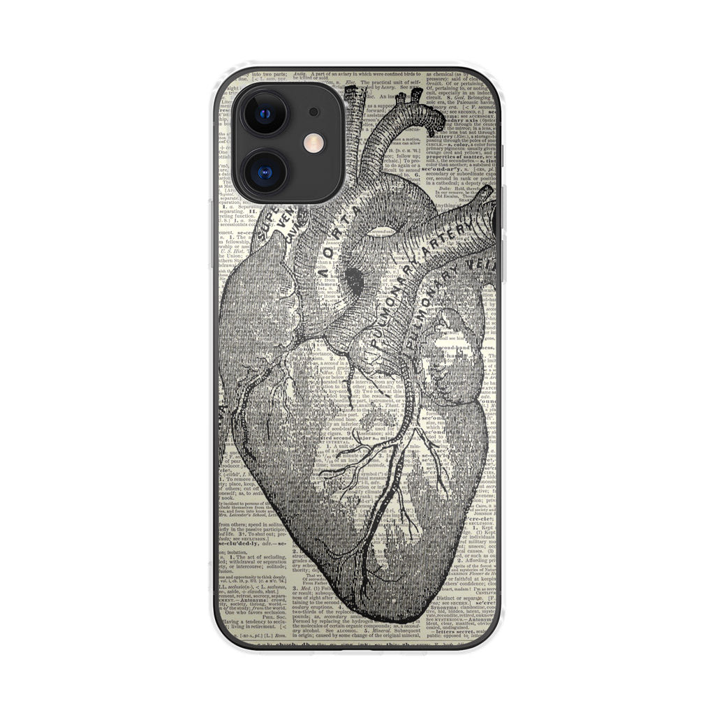 Heart Book Art iPhone 12 Case