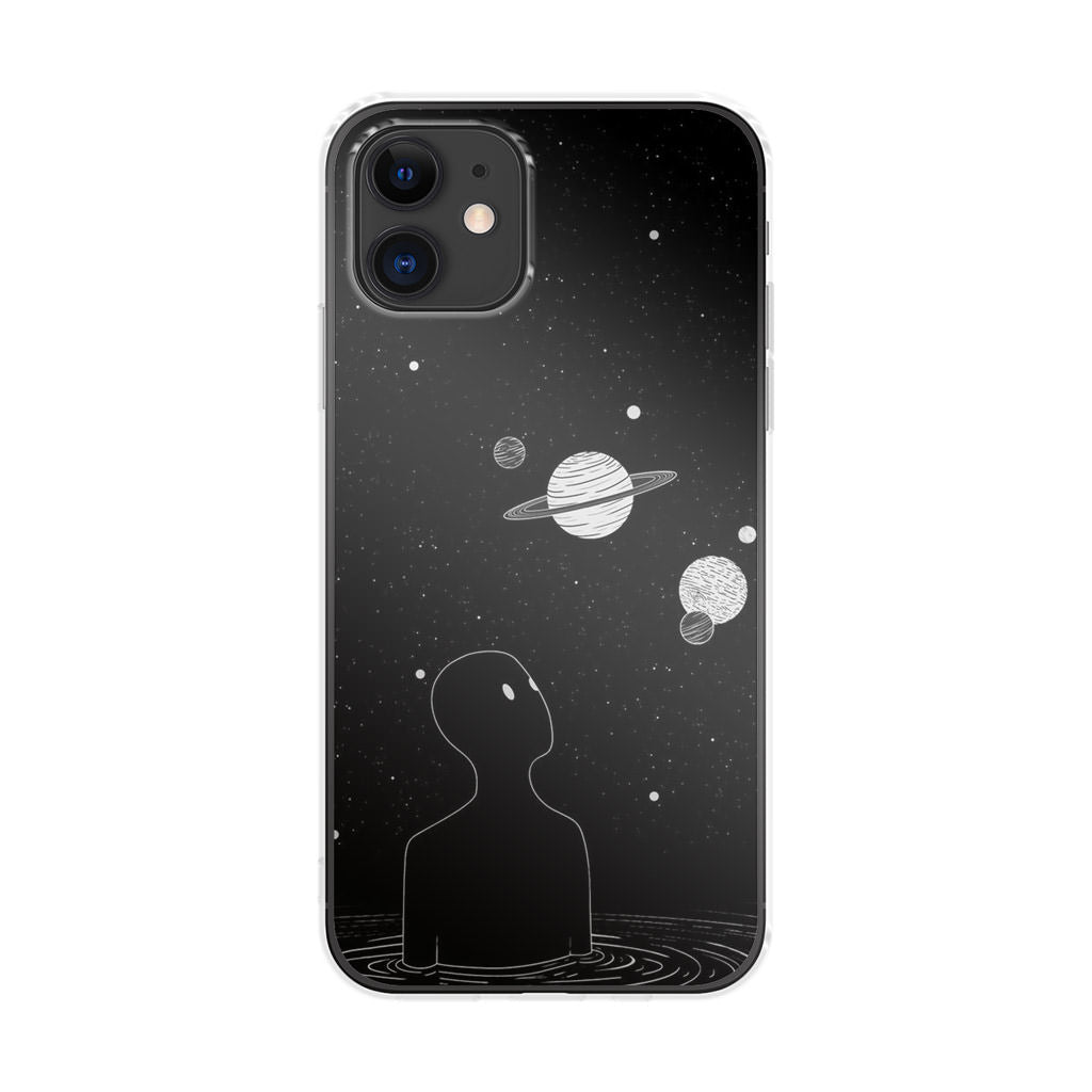Hello Saturn iPhone 12 Case
