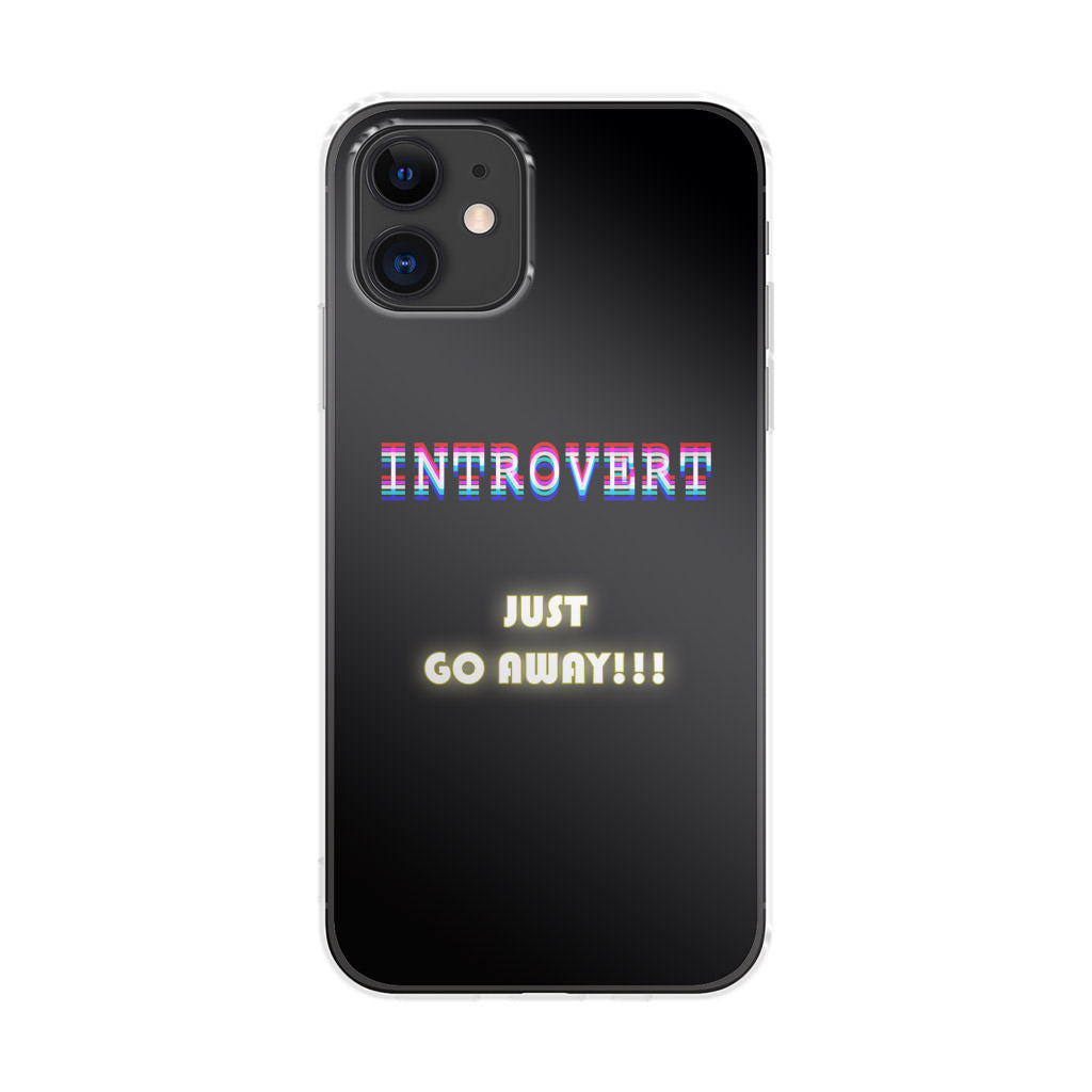 I'm Introvert iPhone 12 mini Case