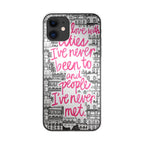 John Green Quotes I'm in Love With Cities iPhone 12 Case