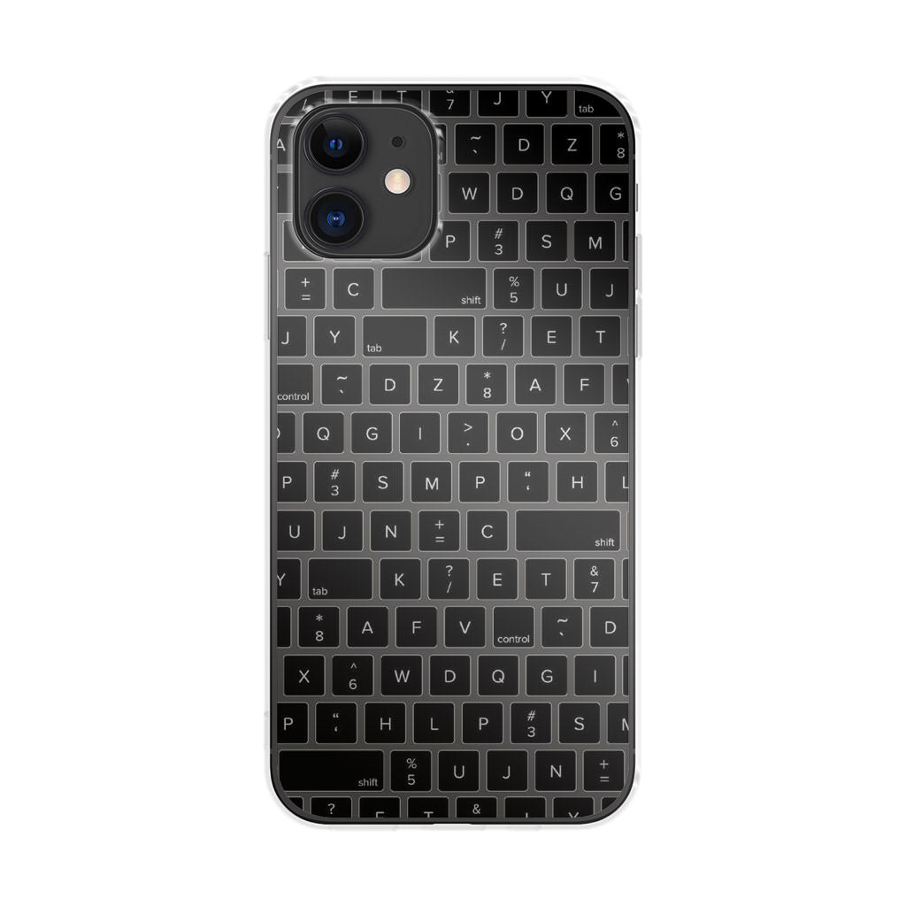 Keyboard Button iPhone 12 Case