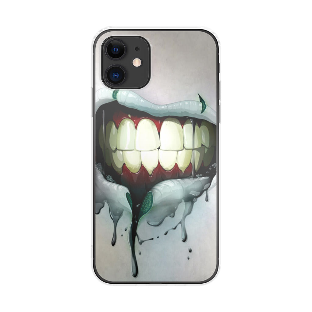 Lips Mouth Teeth iPhone 12 Case