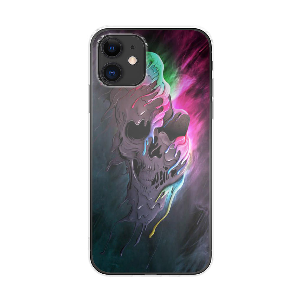 Melted Skull iPhone 12 Case