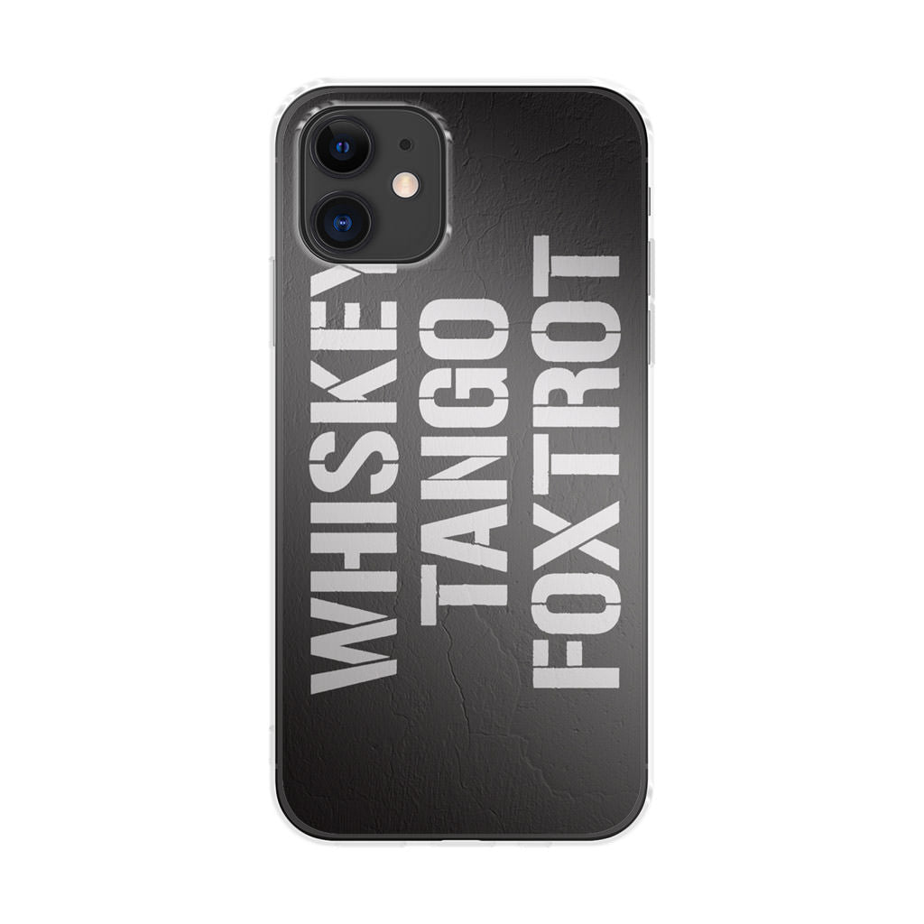 Military Signal Code iPhone 12 Case