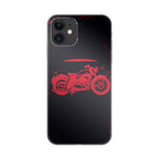 Motorcycle Red Art iPhone 12 Case