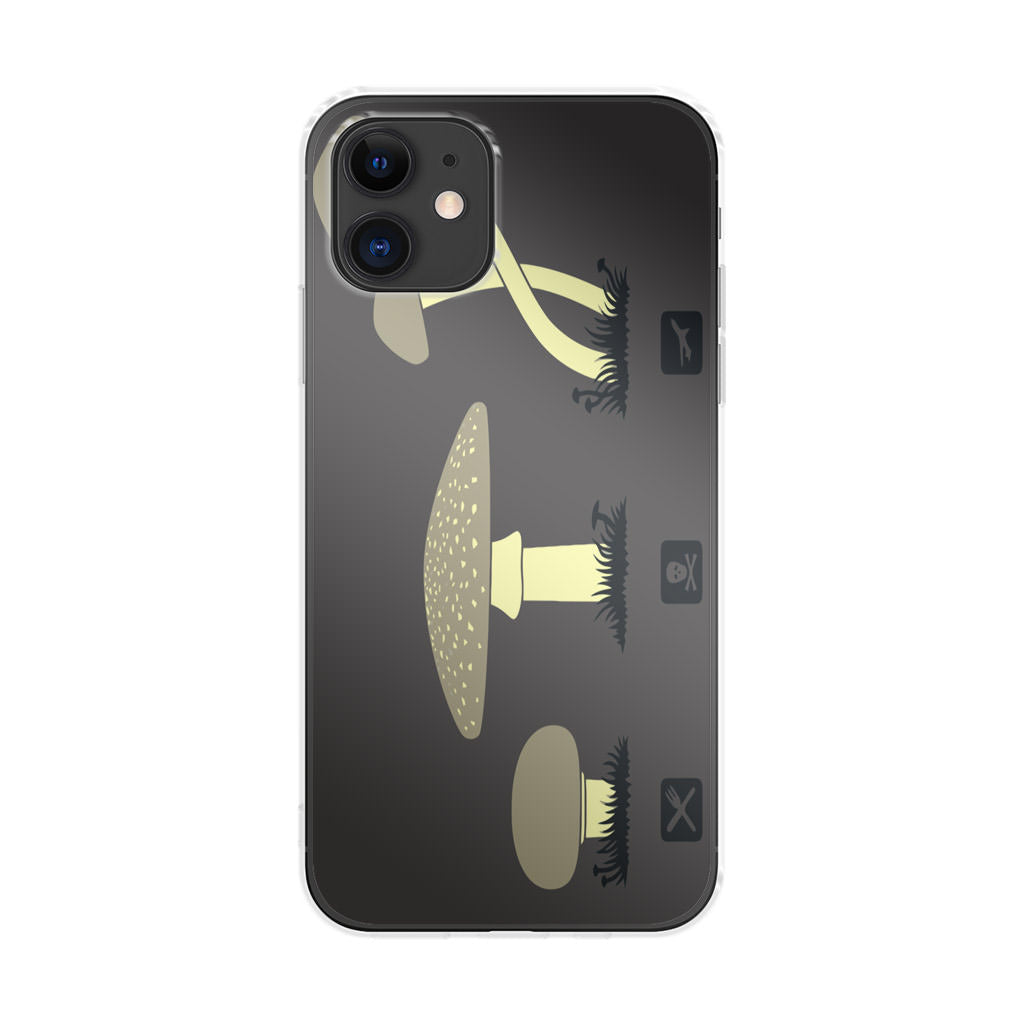 Mushroom Minimalism iPhone 11 Case