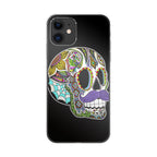 Mustache Sugar Skull iPhone 12 Case