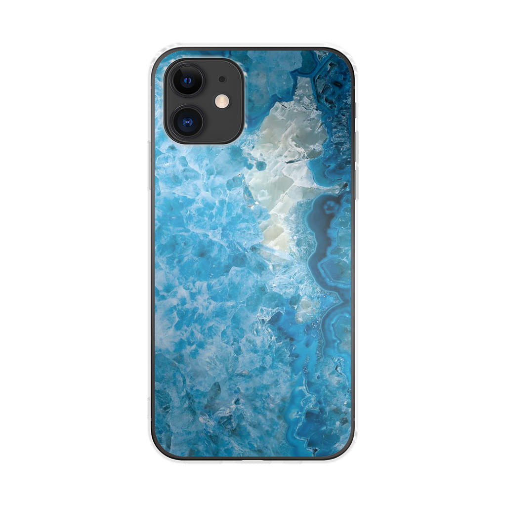 Navy Blue Marble iPhone 11 Case