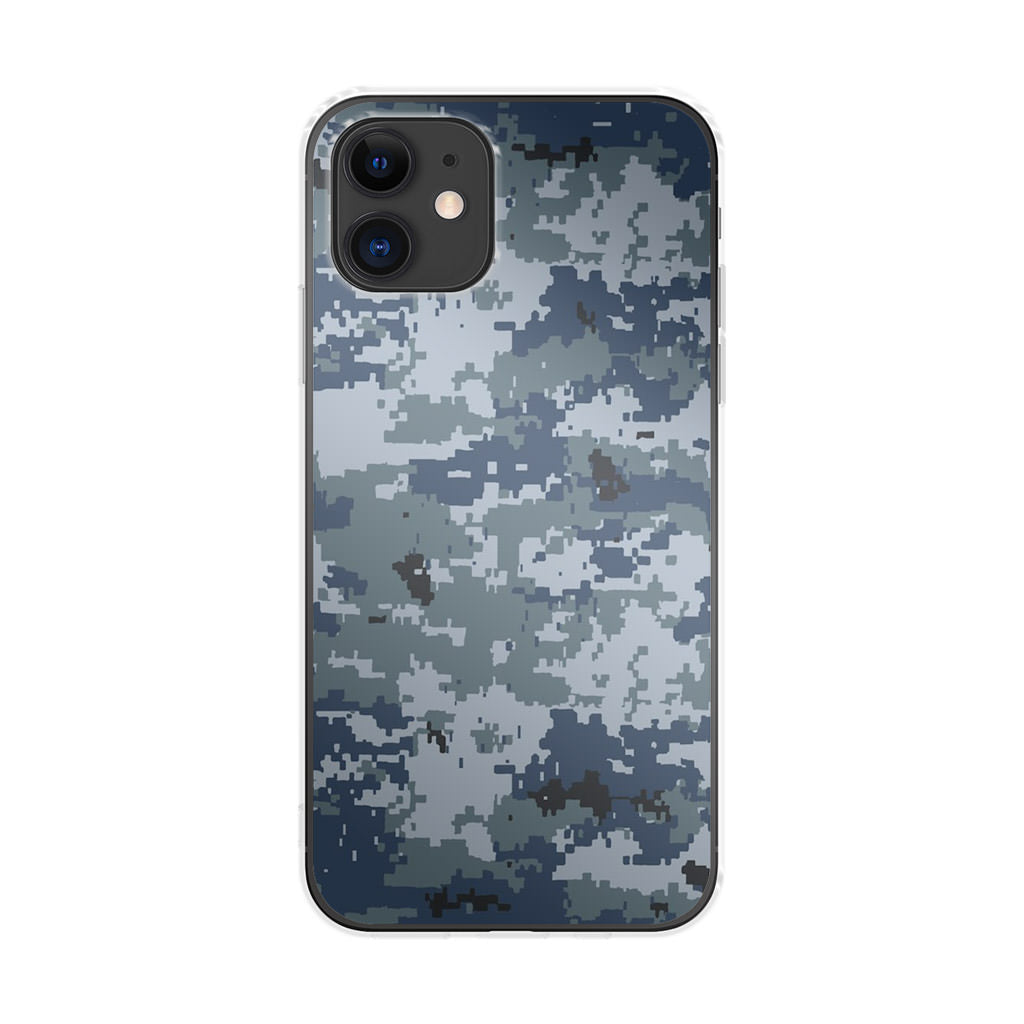 Navy Camo iPhone 12 mini Case