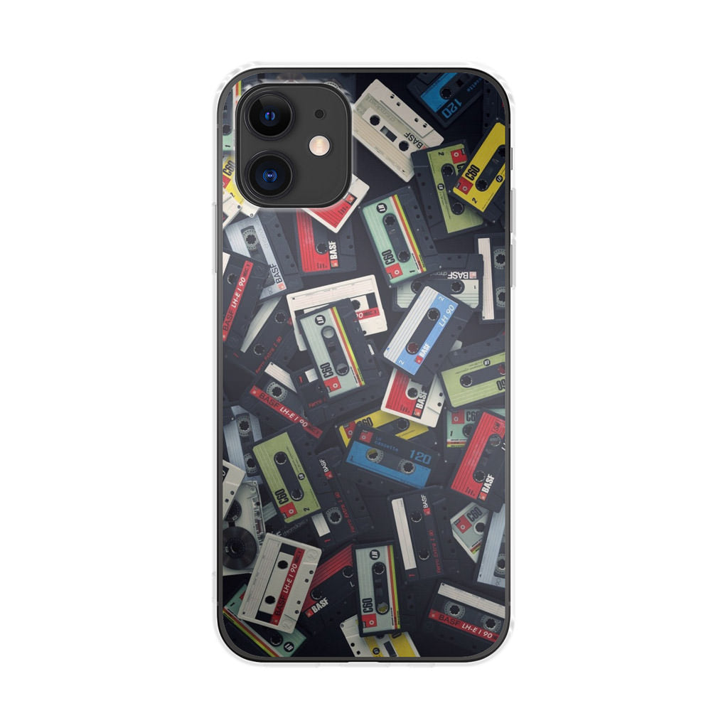 Old Vintage Cassettes iPhone 11 Case