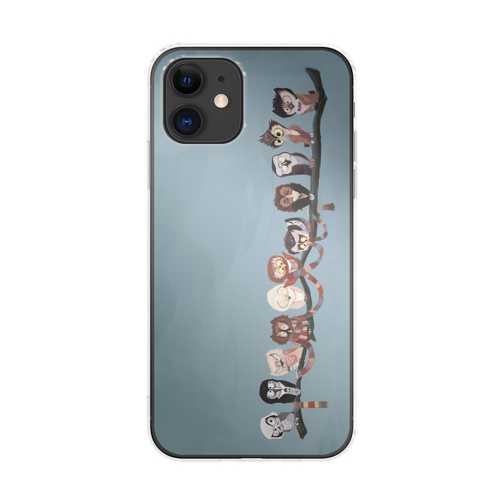 Owls on The Branch iPhone 12 mini Case